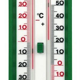 Thermometer min/max groen