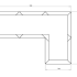 Gepoedercoat staal plantenbak Hoekopstelling 30 H=30 cm - Andere RALkleur - MET bodemplaat