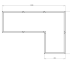 Gepoedercoat staal plantenbak Hoekopstelling 70 H=70 cm - Andere RALkleur - ZONDER bodemplaat