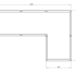 Gepoedercoat staal plantenbak Hoekopstelling 80 H=40 cm - Wit (RAL9010) MET bodemplaat