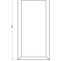 Gepoedercoat staal plantenbak Rechthoek 40x80 H=40 cm - Andere RALkleur - ZONDER bodemplaat